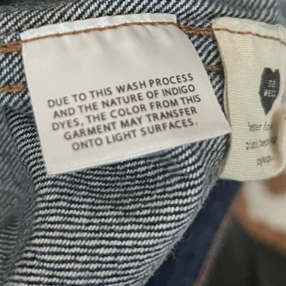 Madewell x Kule Sherpa-Lined Oversized Jean Jacket Medium - Picture 9 of 13